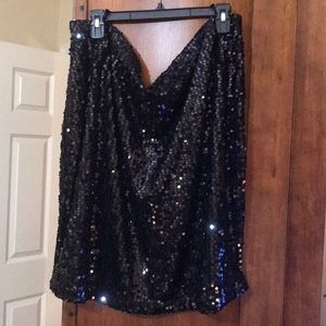 Sequined skirt